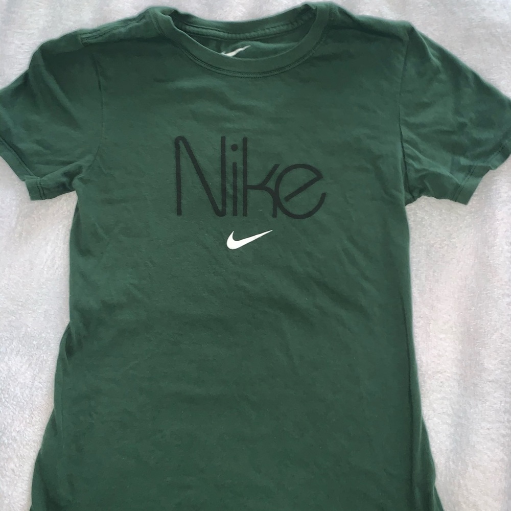 Green Nike T-shirt